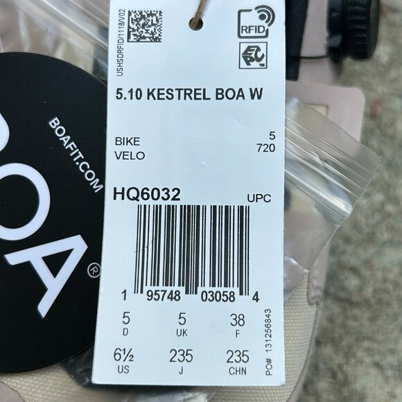 Adidas Women’s 5.10 Kestrel Boa Mountain Bike Shoes – Size 6.5 – New - Picture 10 of 15